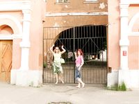 Feet - Katya A + Olga - 2007-12-03 Barefoot trips to Russian towns. Ryazan