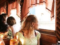 Feet - Katya A + Olga - 2007-12-03 Barefoot trips to Russian towns. Ryazan