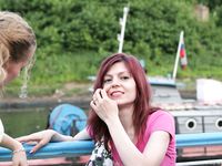 Feet - Katya A + Olga - 2007-12-03 Barefoot trips to Russian towns. Ryazan