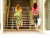 Feet - Katya A + Olga - 2007-12-03 Barefoot trips to Russian towns. Ryazan