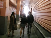 Feet - Katya B + Unknown blonde - 2011-01-14 Mega mall shopping