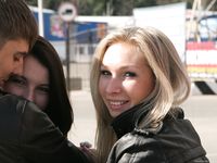 Feet - Katya B + Unknown blonde - 2011-01-14 Mega mall shopping