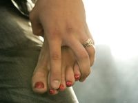 Feet - Katya B + Unknown blonde - 2011-01-14 Mega mall shopping