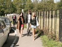 Feet - Katya B + Unknown blonde - 2011-01-14 Mega mall shopping