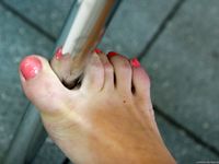 Feet - Katya B - 2010-09-13 Cold rain and wind