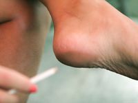 Feet - Katya B - 2010-09-13 Cold rain and wind