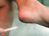 Feet - Katya B - 2010-09-13 Cold rain and wind