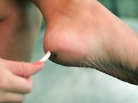 Feet - Katya B - 2010-09-13 Cold rain and wind