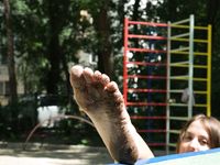 Feet - Kristina A - 2014-04-15 Summer barefoot fun
