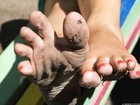Feet - Kristina A - 2014-04-15 Summer barefoot fun