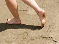 Feet - Ksenia B - 2011-07-02 Different barefoot experience