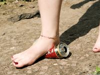 Feet - Ksenia B - 2011-07-02 Different barefoot experience