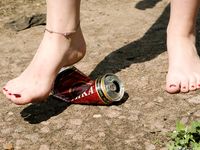 Feet - Ksenia B - 2011-07-02 Different barefoot experience