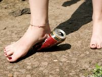 Feet - Ksenia B - 2011-07-02 Different barefoot experience