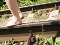 Feet - Ksenia B - 2011-07-02 Different barefoot experience