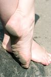 Feet - Ksenia C - 2011-11-14 Barefoot in summer city