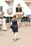 Feet - Ksenia C - 2011-11-14 Barefoot in summer city