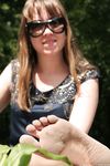 Feet - Ksenia C - 2011-11-14 Barefoot in summer city