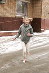Feet - Ksenia D - 2012-04-30 Blonde girl and white snow