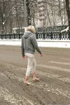Feet - Ksenia D - 2012-04-30 Blonde girl and white snow