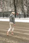 Feet - Ksenia D - 2012-04-30 Blonde girl and white snow