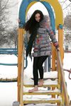 Feet - Ksenia D - 2013-03-13 Tall girl in the snow