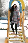 Feet - Ksenia D - 2013-03-13 Tall girl in the snow