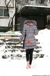 Feet - Ksenia D - 2013-03-13 Tall girl in the snow