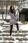 Feet - Ksenia D - 2013-03-13 Tall girl in the snow