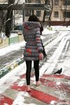 Feet - Ksenia D - 2013-03-13 Tall girl in the snow