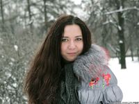 Feet - Ksenia D - 2013-03-13 Tall girl in the snow