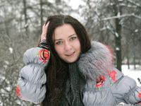 Feet - Ksenia D - 2013-03-13 Tall girl in the snow