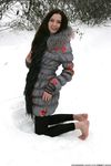 Feet - Ksenia D - 2013-03-13 Tall girl in the snow