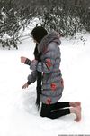 Feet - Ksenia D - 2013-03-13 Tall girl in the snow