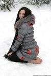 Feet - Ksenia D - 2013-03-13 Tall girl in the snow
