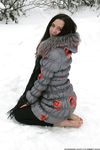 Feet - Ksenia D - 2013-03-13 Tall girl in the snow