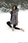 Feet - Ksenia D - 2013-03-13 Tall girl in the snow