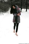 Feet - Ksenia D - 2013-03-13 Tall girl in the snow