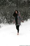 Feet - Ksenia D - 2013-03-13 Tall girl in the snow