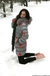 Feet - Ksenia D - 2013-03-13 Tall girl in the snow
