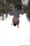 Feet - Ksenia D - 2013-03-13 Tall girl in the snow