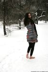Feet - Ksenia D - 2013-03-13 Tall girl in the snow
