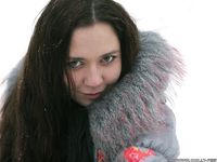 Feet - Ksenia D - 2013-03-13 Tall girl in the snow