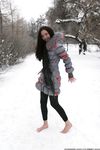 Feet - Ksenia D - 2013-03-13 Tall girl in the snow