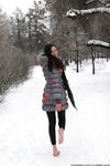 Feet - Ksenia D - 2013-03-13 Tall girl in the snow