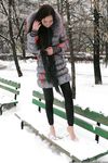Feet - Ksenia D - 2013-03-13 Tall girl in the snow