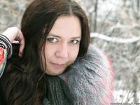 Feet - Ksenia D - 2013-03-13 Tall girl in the snow