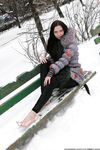 Feet - Ksenia D - 2013-03-13 Tall girl in the snow