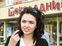 Feet - Ksenia G - 2015-10-15 A girl in an office dress