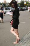 Feet - Ksenia G - 2015-10-15 A girl in an office dress